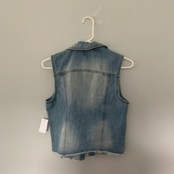 NWT denim vest! - Picture 2 of 3